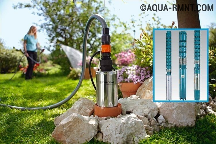 Sélection de la pompe de puits. | calcul correct des pompes d'alimentation en eau.