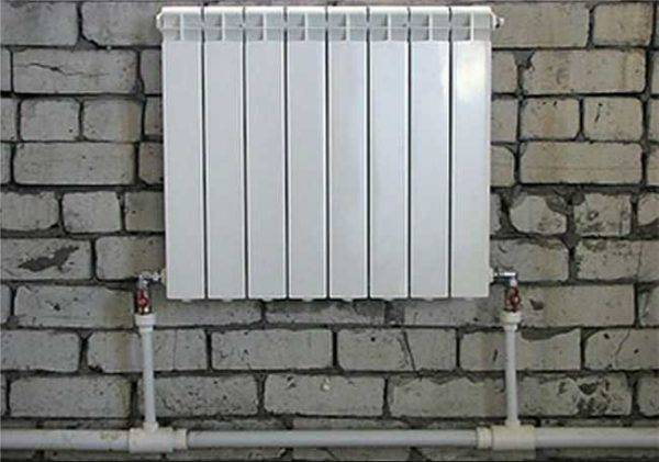 Remplacement d'un radiateur de chauffage (2 sur 3)