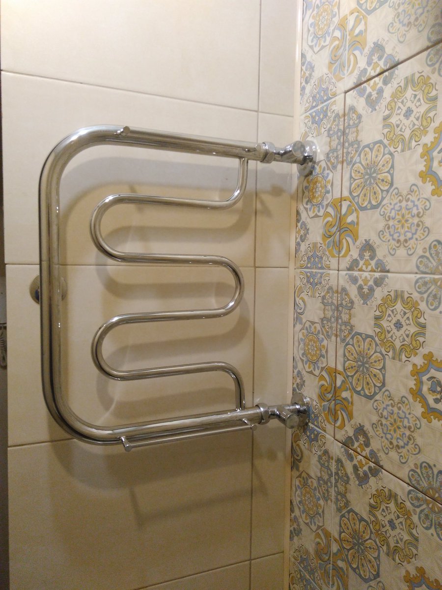 Support pour sèche-serviettes: variétés, règles d'installation