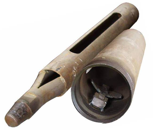 Perceuse à main maison pour forer un puits: conceptions en spirale et en cuillère