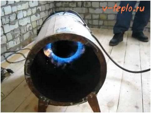 Comment fabriquer un pistolet thermique à gaz de vos propres mains