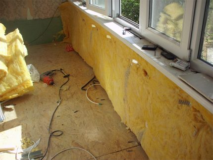 Comment isoler une loggia de vos propres mains