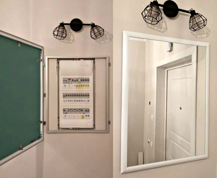 On masque le bouclier dans le couloir : comment se cacher sans déranger l'intérieur