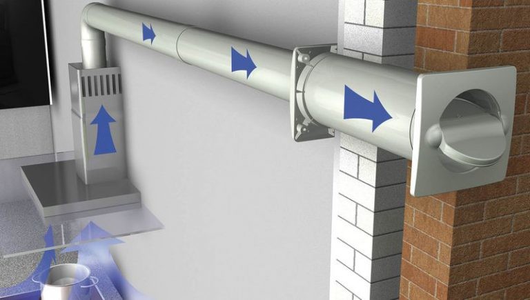 Ventilation par aspiration à travers le mur d'une maison privée: dispositif et principe de fonctionnement