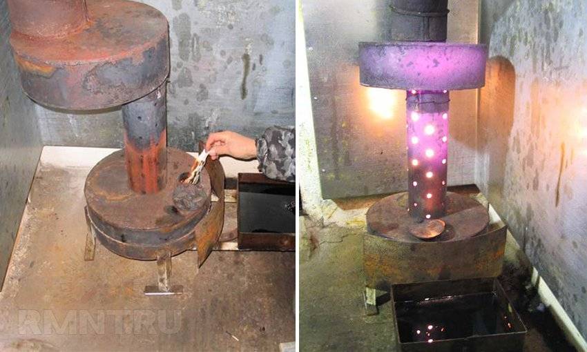 Poêle à ventre à faire soi-même pour s'entraîner: dessins, schémas