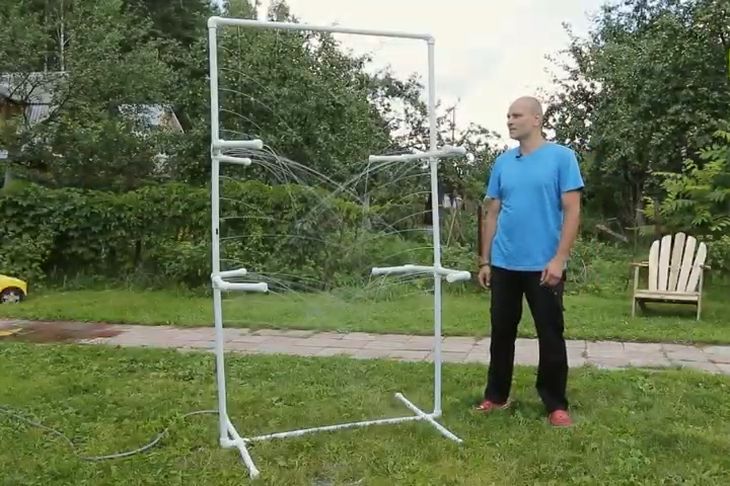 Comment faire une douche d'été de vos propres mains: schémas de conceptions courantes