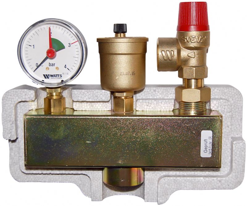 Groupe de sécurité chaudière: principe de fonctionnement, installation à faire soi-même