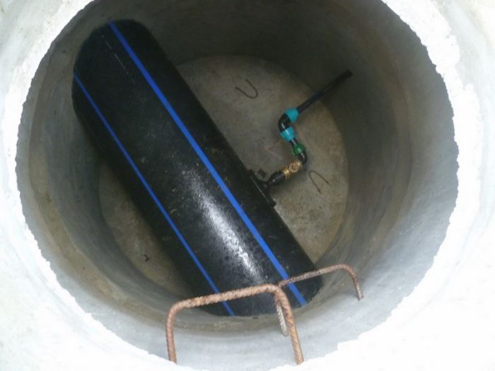 Comment puiser dans une conduite d'eau sous pression