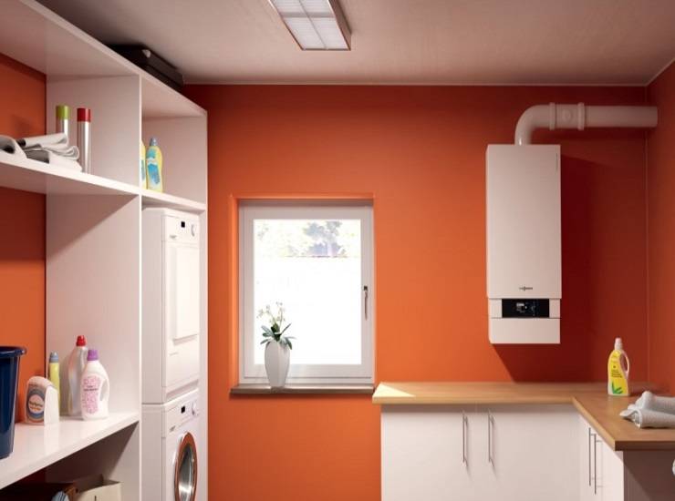 Chaudières de chauffage murales pour une maison privée