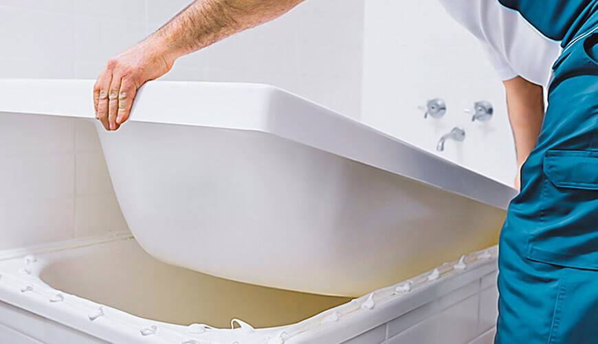 Doublures acryliques dans le bain - tout sur les égouts