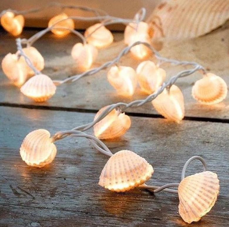 7 façons de décorer votre appartement avec des coquillages