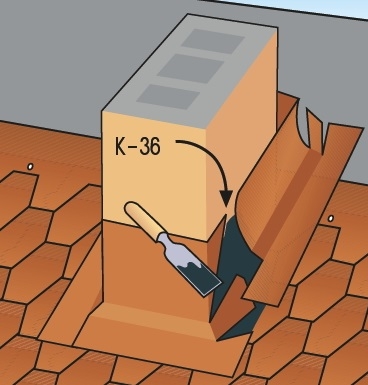 Ventilation du toit à partir de tuiles souples: conception et agencement de toits souples