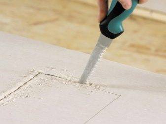 Comment et comment couper les cloisons sèches : 5 façons