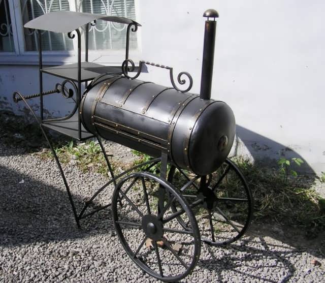 Gril à gaz à faire soi-même: instructions étape par étape pour la construction d'un produit fait maison