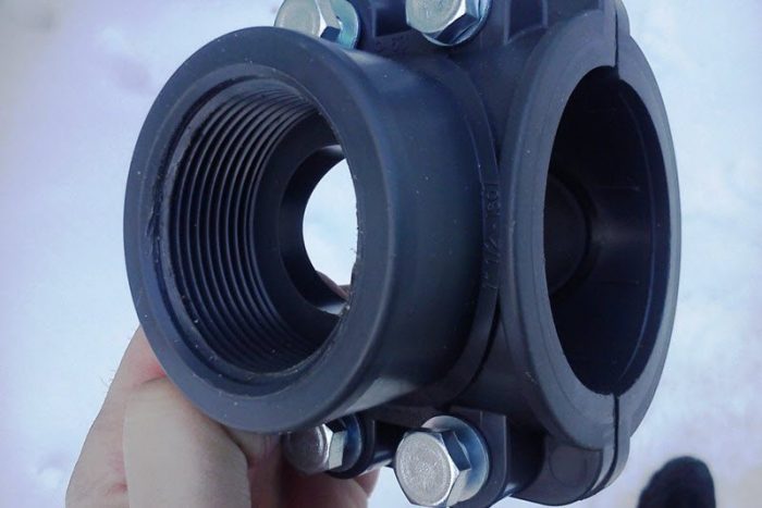 Comment puiser dans une conduite d'eau sous pression