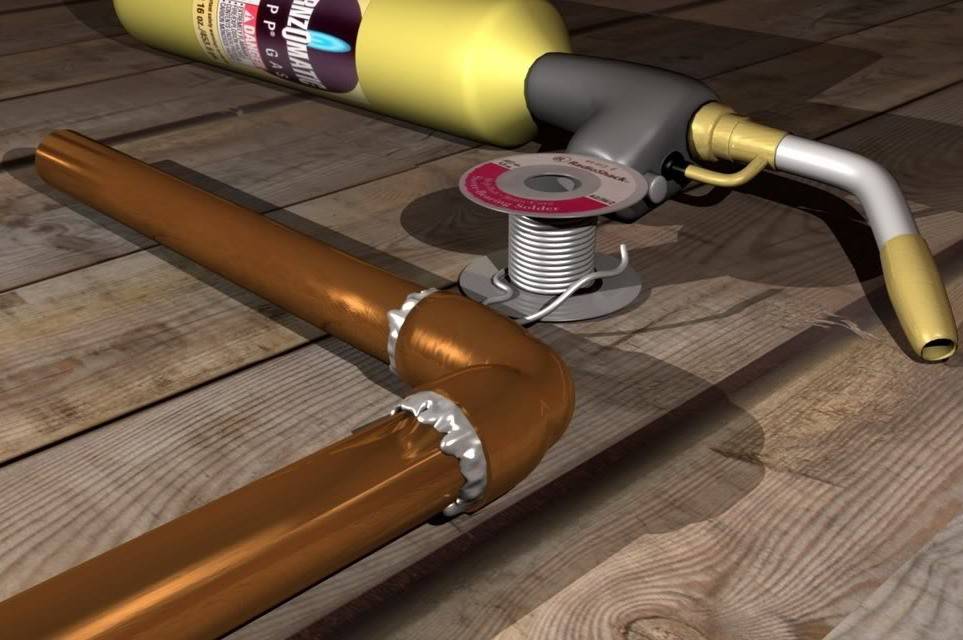 Méthodes de raccordement de tuyaux en cuivre par soudure, sans soudure