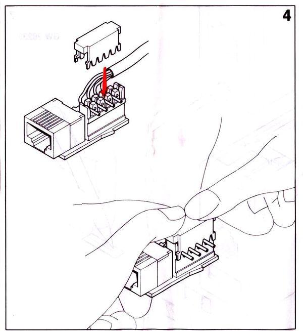 Comment connecter une prise Internet réseau rj-45 - schéma de brochage