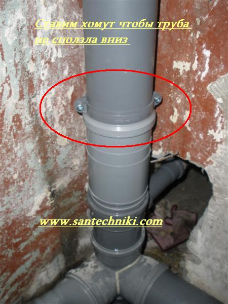 Comment joindre le tuyau et la colonne montante dans les toilettes si leurs diamètres ne correspondent pas ?