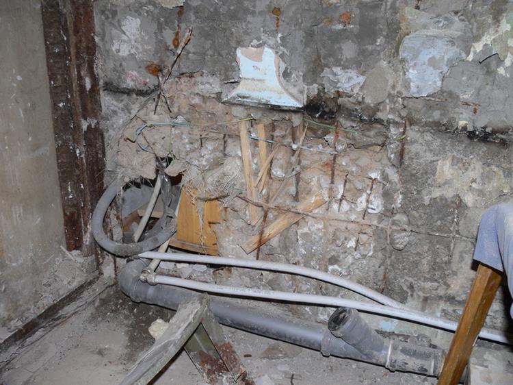 Où est la colonne montante dans la stalinka à cinq étages