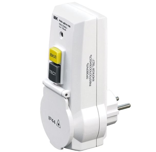 Prise avec RCD intégré : appareil, schéma de connexion, recommandations pour la sélection et l'installation