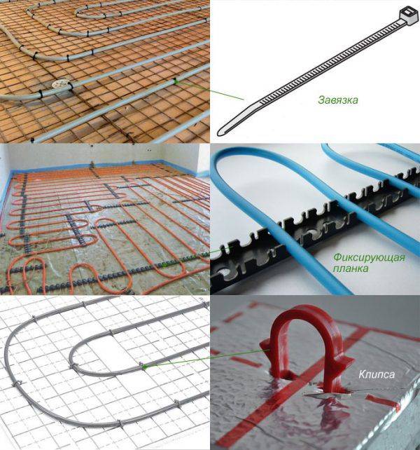 Tuyaux pour un plancher chauffé à l'eau: nous déterminons lesquels sont les meilleurs à utiliser et pourquoi