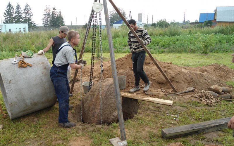 Construction de puits - comment les clients sont trompés