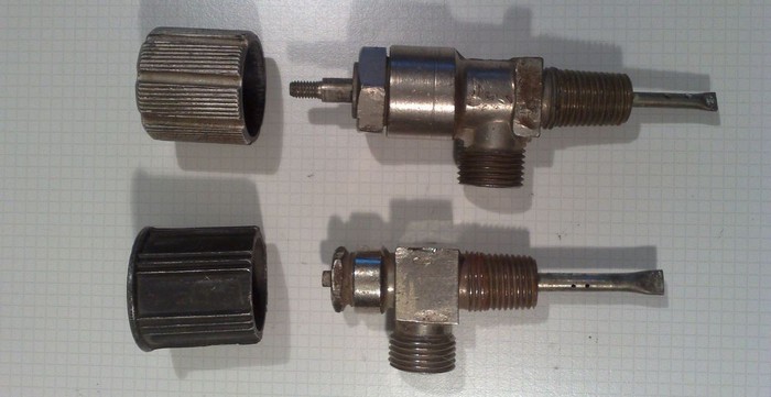 Le dispositif de la valve sur la bouteille de gaz et comment le remplacer si nécessaire