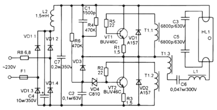 Starter pour lampes fluorescentes : appareil, principe de fonctionnement, marquage + subtilités de choix