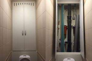 Nous fabriquons une boîte pour les tuyaux dans la salle de bain: instructions d'installation étape par étape