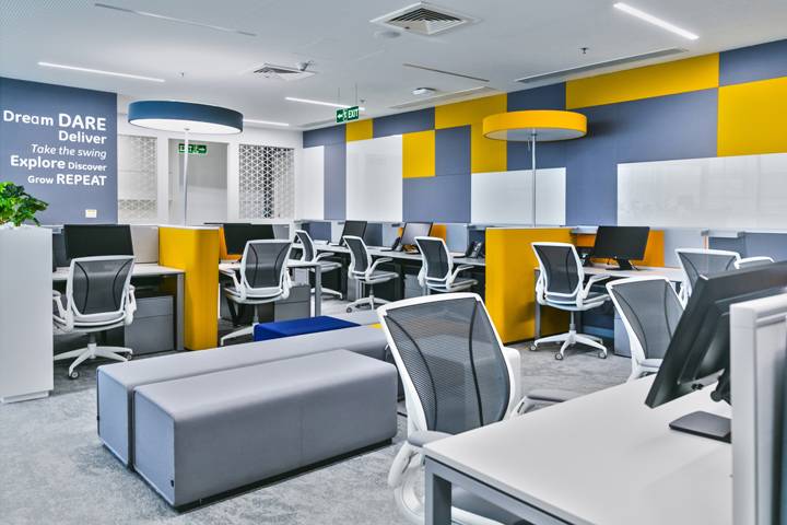 Zonage des espaces de bureaux