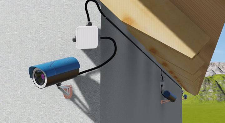 Installation de caméras CCTV: types de caméras, choix + installation et connexion de vos propres mains