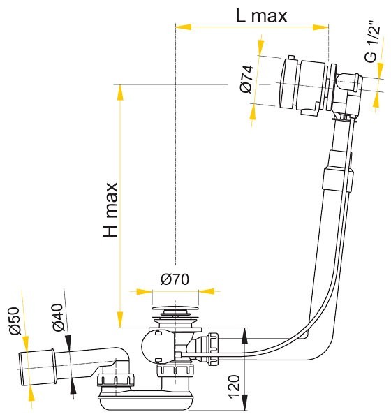 Comment assembler un drain d'évier: instructions pour installer un drain avec trop-plein