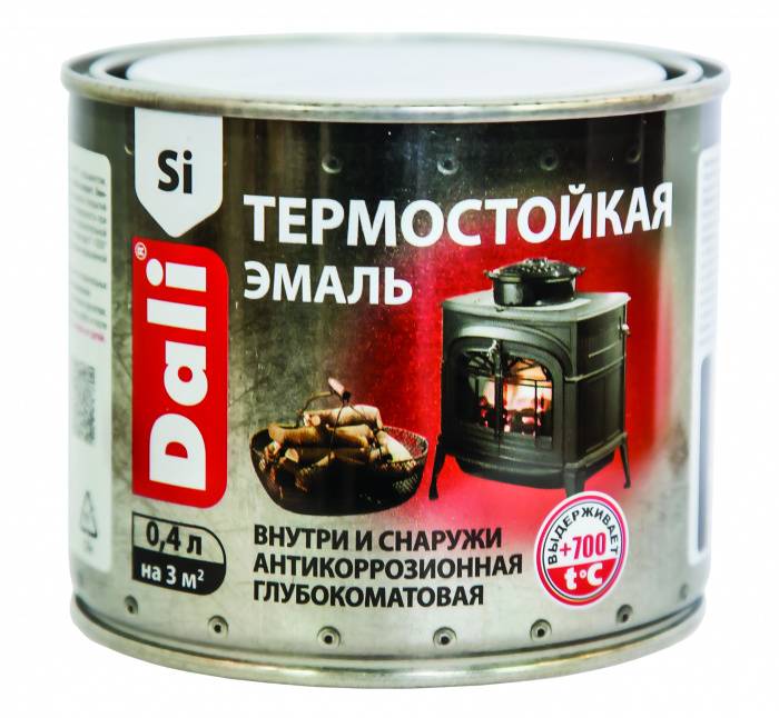 Émail résistant à la chaleur: émulsion anticorrosion en aérosol pour le travail des peintures métalliques et organosiliciées en noir et blanc, caractéristiques et application de l'émail ko-8104 et ko-8101