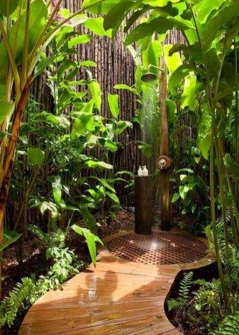 Réservoir pour une douche d'été : conseils pour choisir un modèle fini + comment construire un produit fait maison