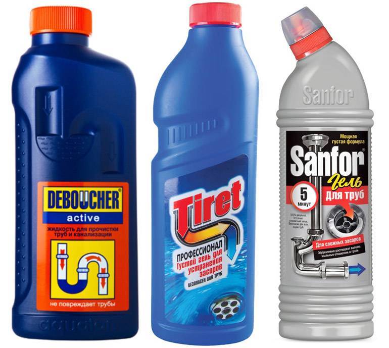 Cure-pipe pour les blocages : top 10 éprouvé