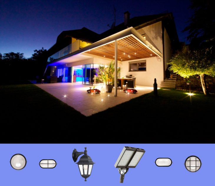 Caractéristiques de l'éclairage décoratif d'une maison de campagne