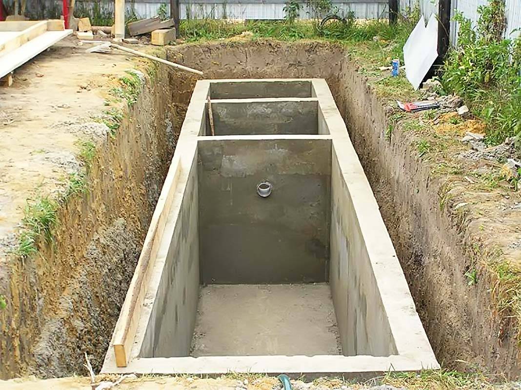 Comment faire une fosse septique monolithique en béton de vos propres mains
