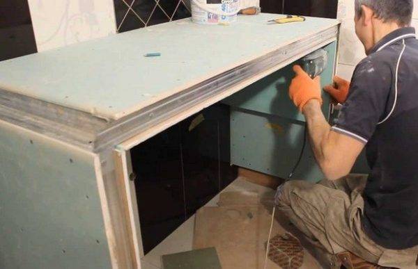 Meuble suspendu avec évier: conseils pour choisir + analyse de la technologie d'installation