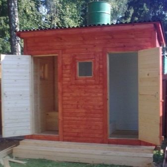 Douche d'été chauffée à faire soi-même: instructions de construction étape par étape