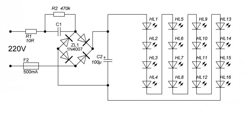 Règles de sélection d'un pilote de lampe LED - types, objectif, connexion