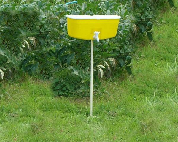 Lavabo de campagne - choix ou bricolage