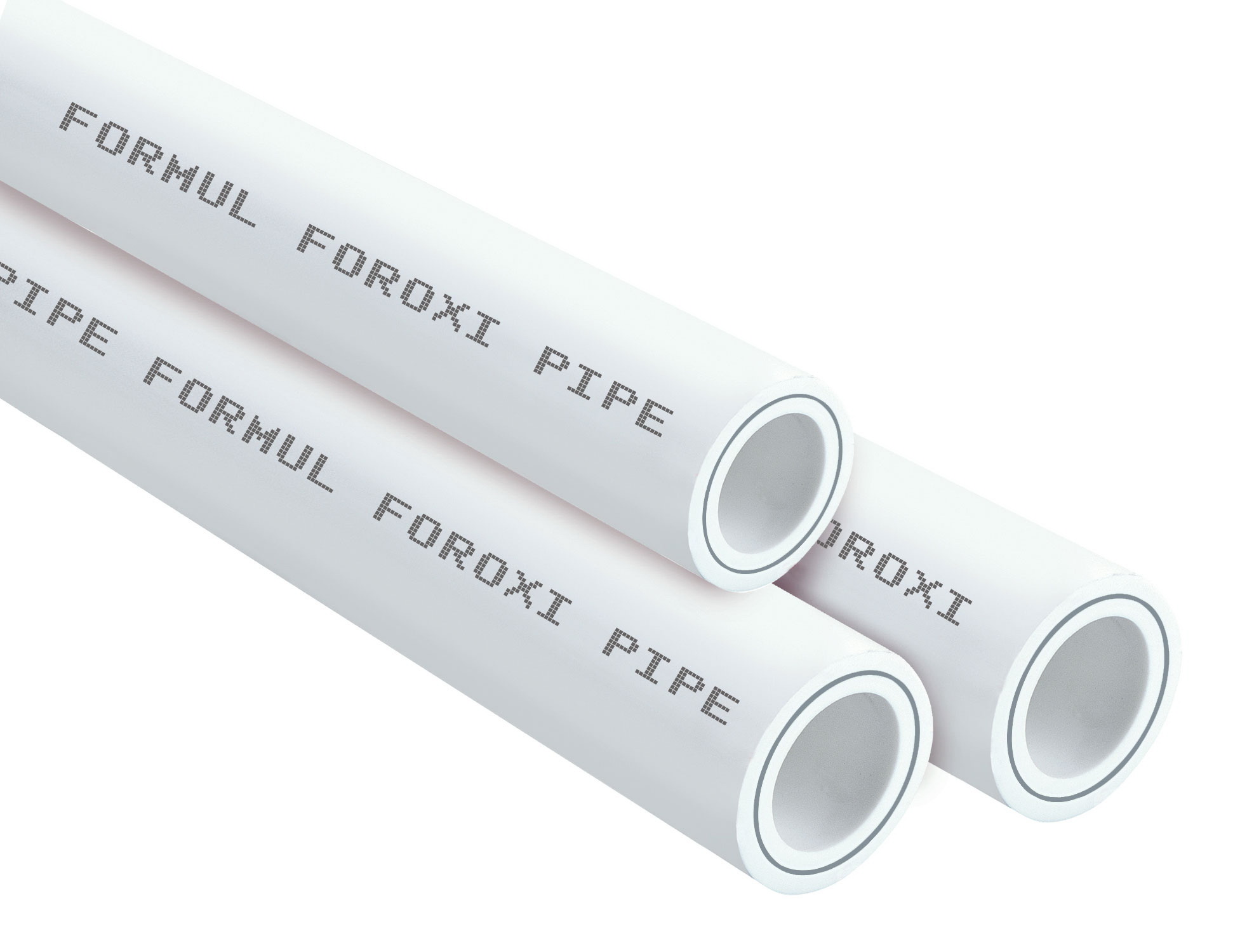 Marquage des tuyaux en polypropylène : pour l'alimentation en eau, le chauffage, les tuyaux en plastique pour l'eau chaude