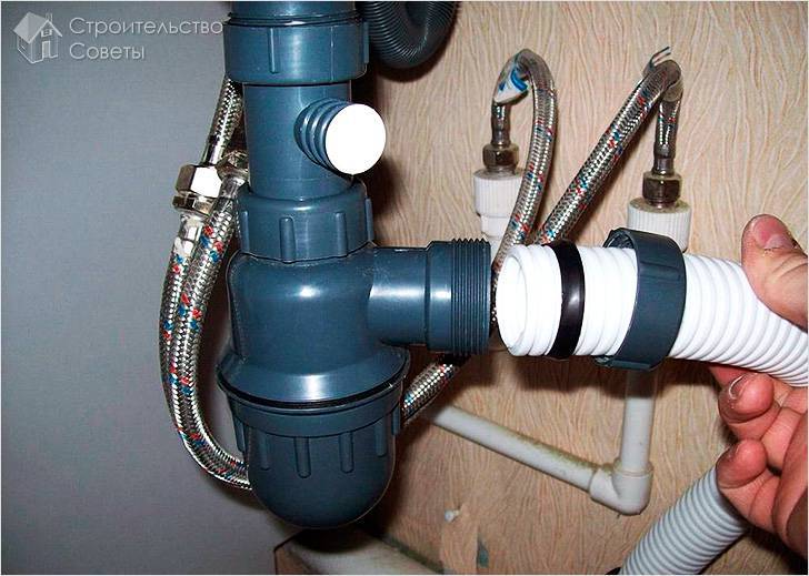 Comment assembler un drain d'évier: instructions pour installer un drain avec trop-plein