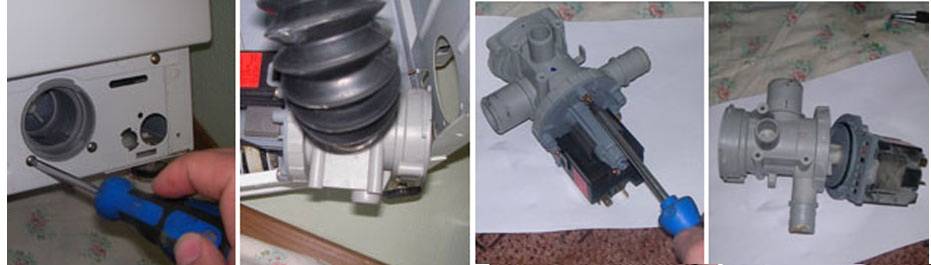 Réparation de pompe de machine à laver à faire soi-même dans LG, Samsung et autres modèles d'équipement populaires