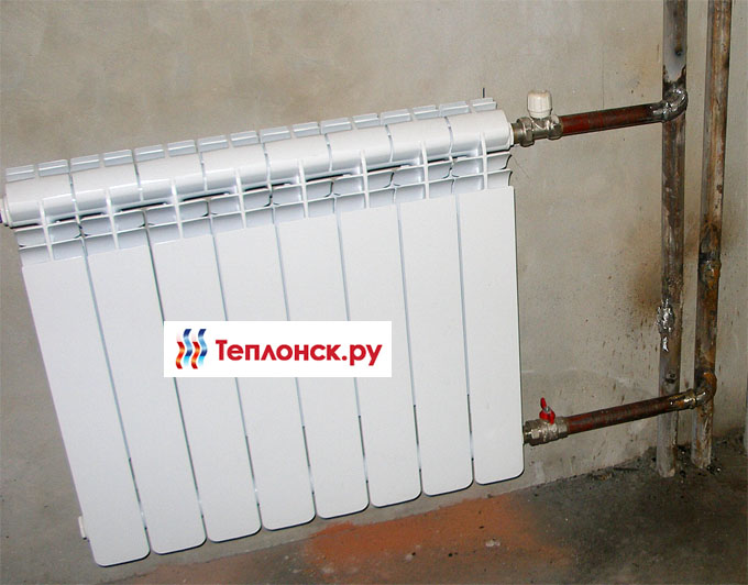 Remplacement des radiateurs de chauffage dans un prix d'appartement à Moscou - installation de radiateurs de chauffage