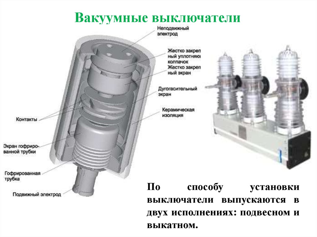 A quoi sert un disjoncteur à vide et comment ça marche - point j