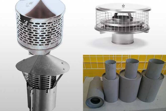 Pare-étincelles sur la cheminée: pourquoi est-il nécessaire et comment le fabriquer soi-même