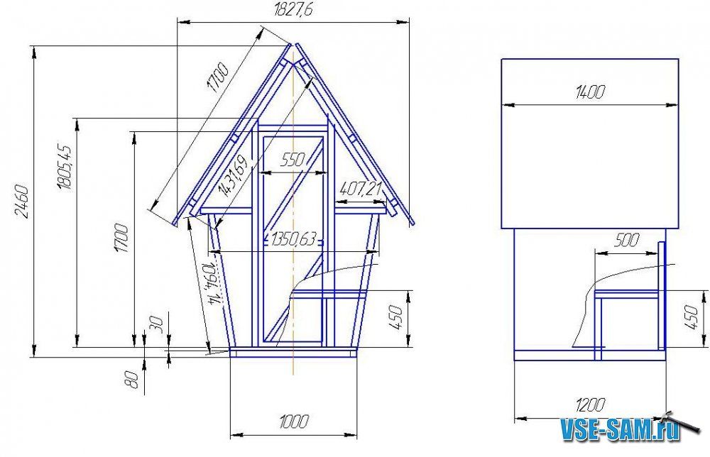 Toilette de campagne à faire soi-même : 48 dessins + photos
