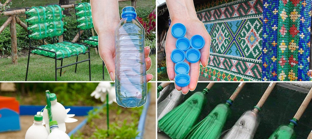 Que faire des bouteilles en plastique de vos propres mains (+185 photos)