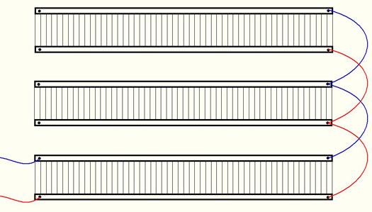 Agencement et installation de chauffage au sol électrique - câble, sur socle et infrarouge